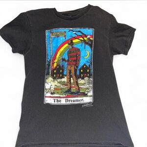 Black Graphic Tee - The Dreamer Design